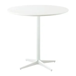 Mesa de café Drop Ø80 cm, White-white*Cane-line Clearance
