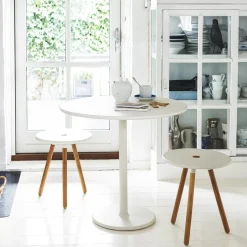 Mesa de café Go Ø80 cm, Light grey-lava grey*Cane-line Clearance