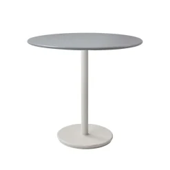 Mesa de café Go Ø80 cm, Light grey-white*Cane-line Outlet