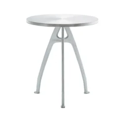 Mesa de café Odd, Aluminio, soporte de aluminio en bruto, borde liso*Byarums bruk Outlet