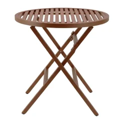 Mesa de café Verona, quemado, Ø72 cm*1898 Online