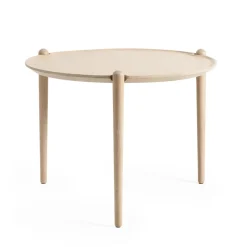 Mesa de centro Aria, Light oak, Ø60x46 cm*Design House Stockholm New