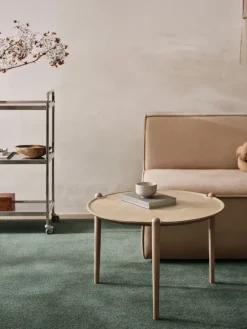 Mesa de centro Aria, Light oak, Ø60x46 cm*Design House Stockholm New
