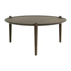 Mesa de centro Aria, Roble oscuro, Ø90 × 42,5 cm*Design House Stockholm Best