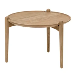 Mesa de centro Aria, Roble, Ø50x37 cm*Design House Stockholm Best