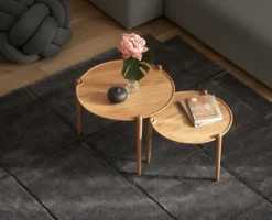 Mesa de centro Aria, Roble, Ø50x37 cm*Design House Stockholm Best