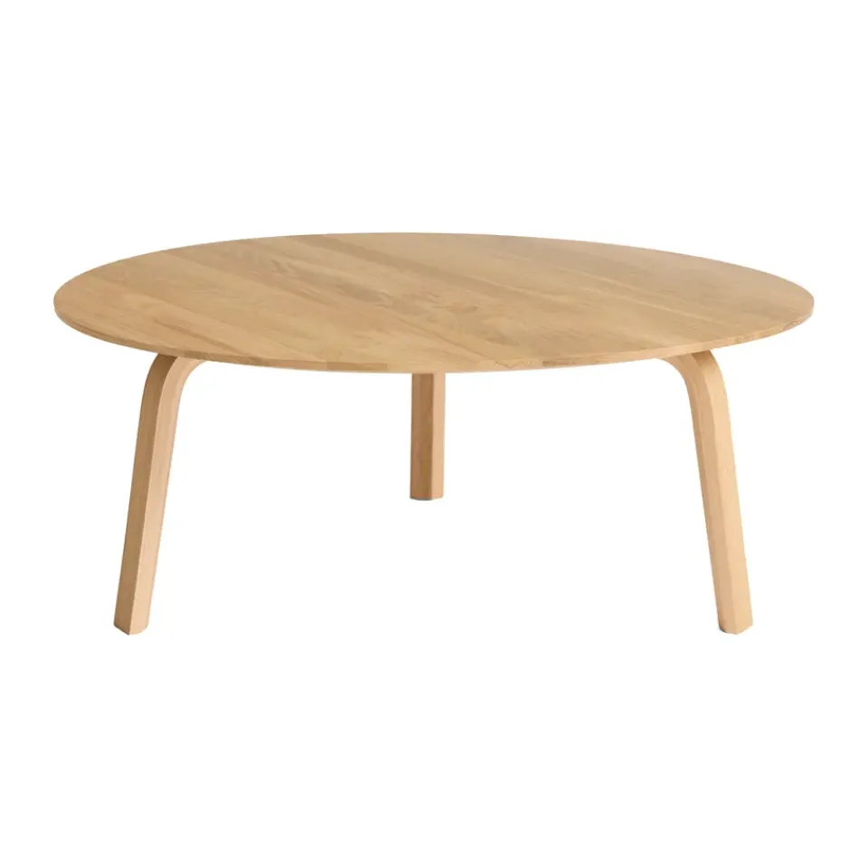 Mesa de centro Bella, Roble lacado, Ø80 × 32 cm*HAY Clearance