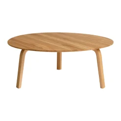 Mesa de centro Bella, Roble aceitado, Ø80 × 32 cm*HAY Hot