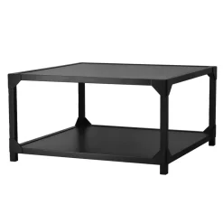 Mesa de centro Bleck 75x75 cm chapada, Haya- teñido de*Gärsnäs Sale