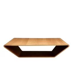 Mesa de centro Brasilia, Roble lacado natural, 120x120 cm*Swedese