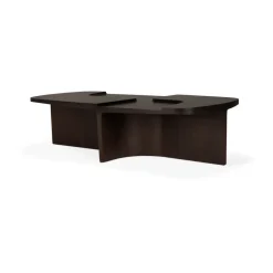 Mesa de centro Brutalist, Caoba rose brown, 143×75 cm*Ethnicraft Discount