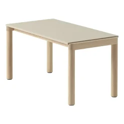 Mesa de centro Couple 1 Plain 40x84x40 cm, Sand-oak*Muuto