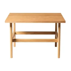 Mesa de centro D33 80x80 cm, Roble macizo aceitado*FDB Møbler New