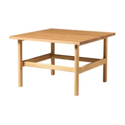 Mesa de centro D33 80x80 cm, Roble macizo aceitado*FDB Møbler New