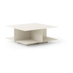 Mesa de centro Develius EV3, Steel ivory, Ø89 × 40 cm*&Tradition Clearance
