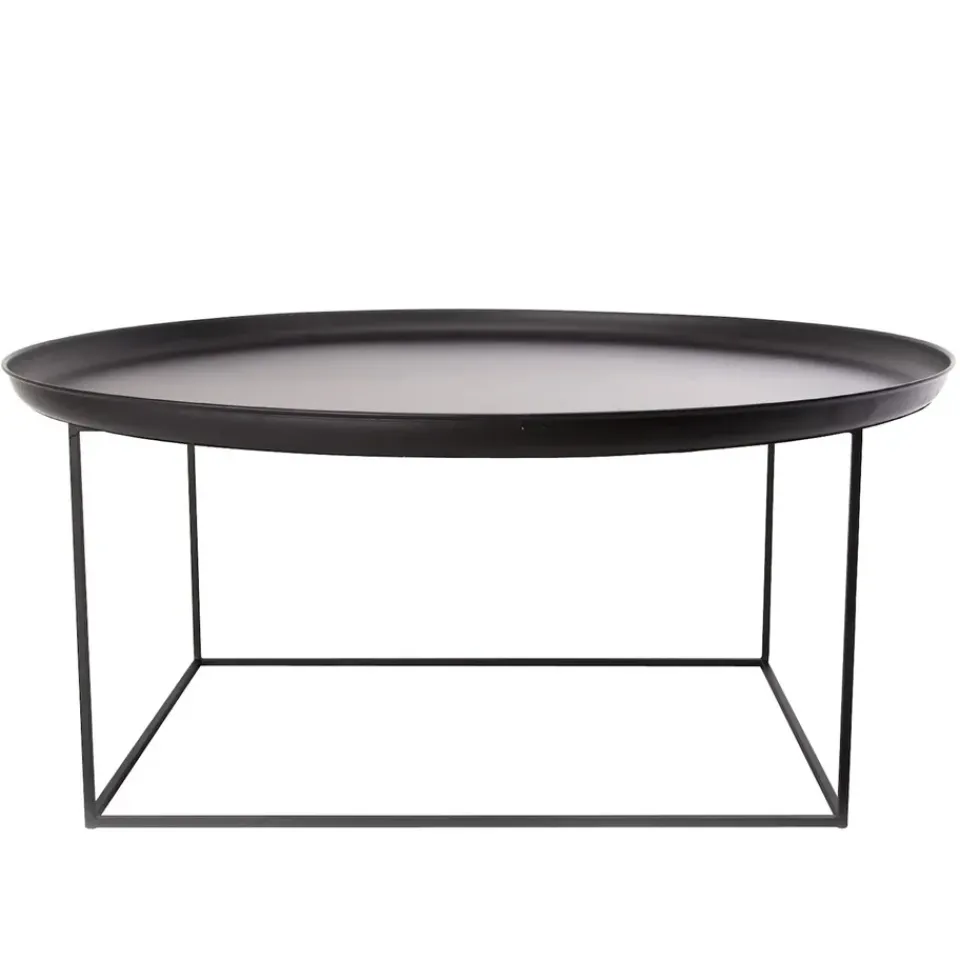 Mesa de centro Duke large, Earth black*NORR11 Hot