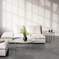 Mesa de centro Duke small, Antique white*NORR11 New