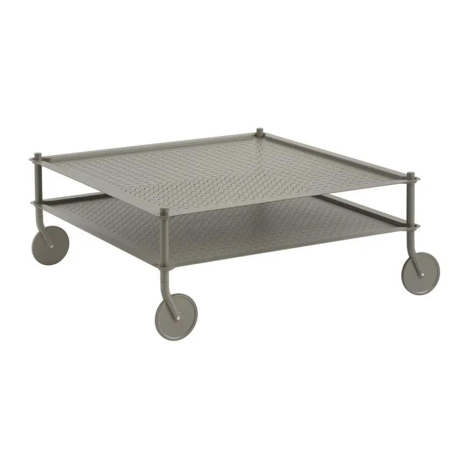 Mesa de centro Flow 95x95 cm, Taupe*Muuto