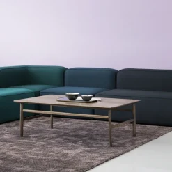 Mesa de centro Grow, Roble lacado transparente, large*Normann Copenhagen Sale