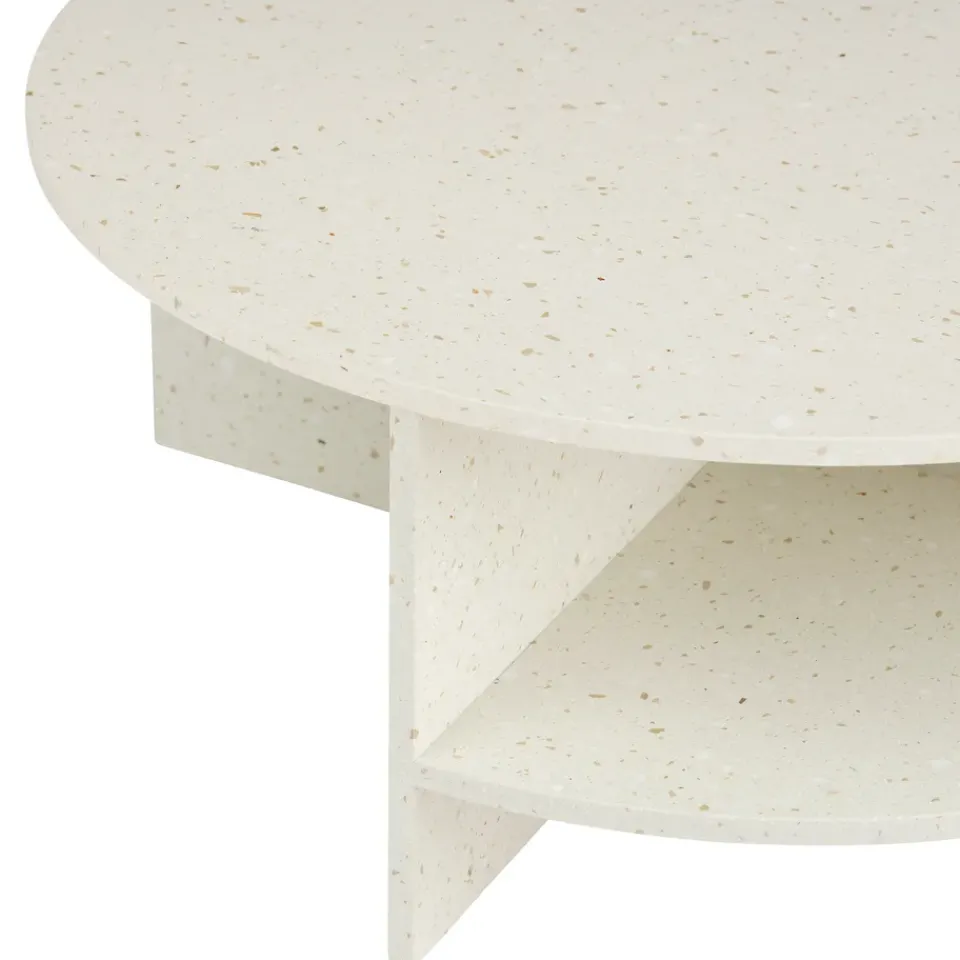 Mesa de centro Halves, roto-terrazo, Ø85 cm*Muuto Sale