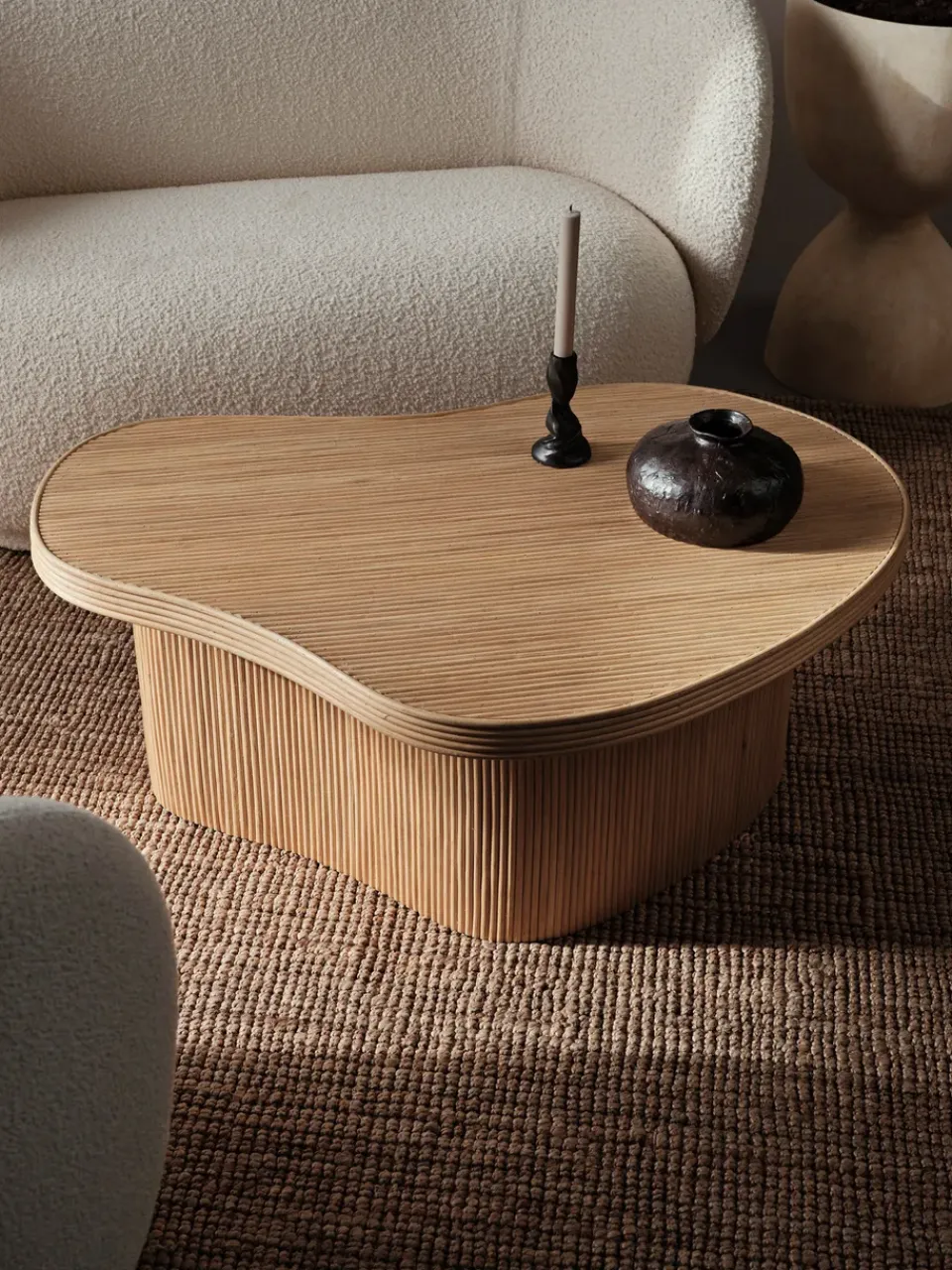 Mesa de centro Isola, Natural*Ferm Living Discount