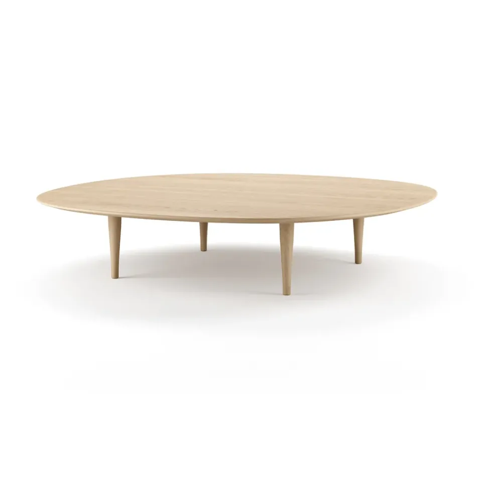Mesa de centro Jari Ø118 cm, Roble aceitado*Brdr. Krüger Outlet