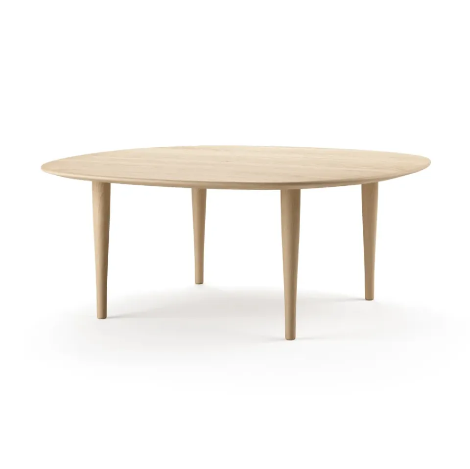 Mesa de centro Jari Ø85 cm, Roble aceitado*Brdr. Krüger Outlet