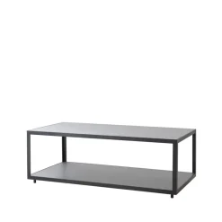 Mesa de centro Level cerámica 62x122 cm, Light grey-lava grey*Cane-line