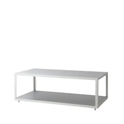 Mesa de centro Level cerámica 62x122 cm, Light grey-white*Cane-line New