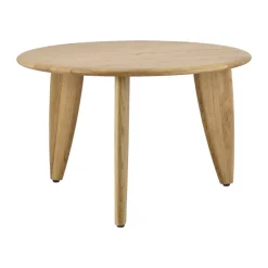 Mesa de centro Lyckeby Ø60x37,5 cm, Naturlackad ek*1898 Hot