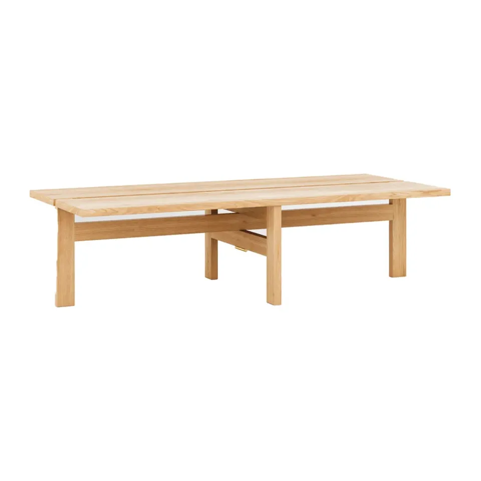 Mesa de centro rectangular coffee table large, Roble*MOEBE