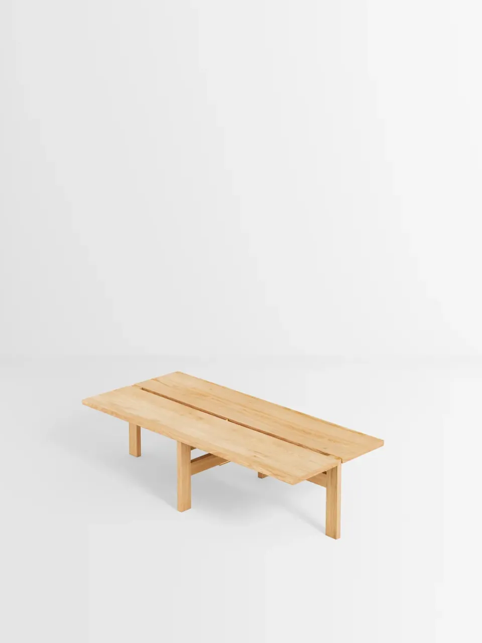 Mesa de centro rectangular coffee table large, Roble*MOEBE
