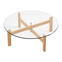 Mesa de centro Round Ø88 cm, Roble*MOEBE New