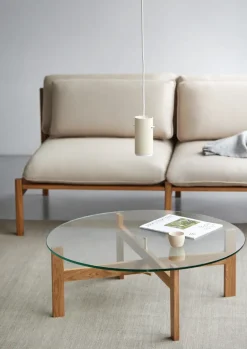 Mesa de centro Round Ø88 cm, Roble*MOEBE New