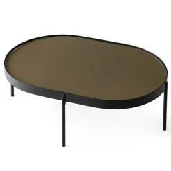 Mesa de centro NoNo L 59,5 x 96,5 cm, Negro-*Audo Copenhagen Clearance