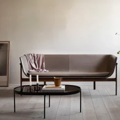 Mesa de centro NoNo L 59,5 x 96,5 cm, Negro-*Audo Copenhagen Clearance