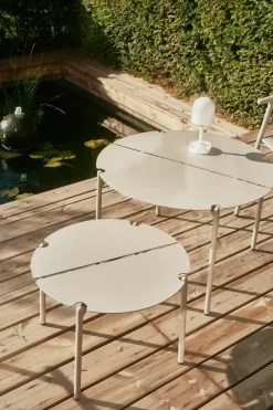 Mesa de centro NOVO Ø70x45 cm, Taupe*AYTM Sale