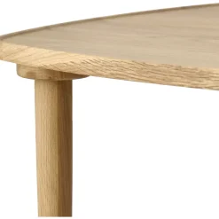 Mesa de centro Nyhem 59x59x47 cm, Naturlackad ek*1898 Clearance