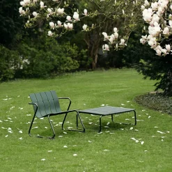 Mesa de centro Ocean lounge table 70x70x30 cm, Green OC2*Mater Online