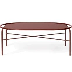 Mesa de centro ovalada Secant, Redish*Warm Nordic Best