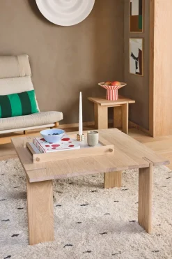 Mesa de centro OY Square 40x75x75 cm, Nature*OYOY