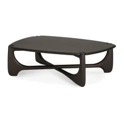 Mesa de centro PI , Dark brown mahogny, 134×97 cm*Ethnicraft Discount