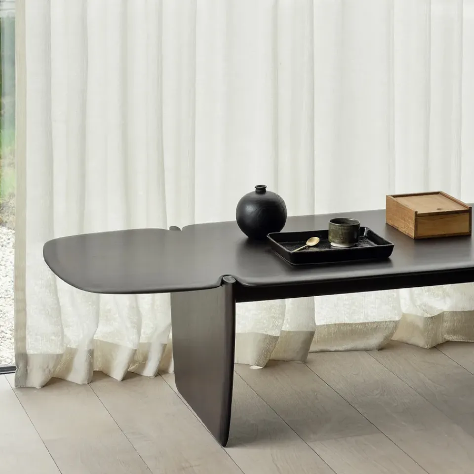 Mesa de centro PI, Mahogny dark brown*Ethnicraft Hot