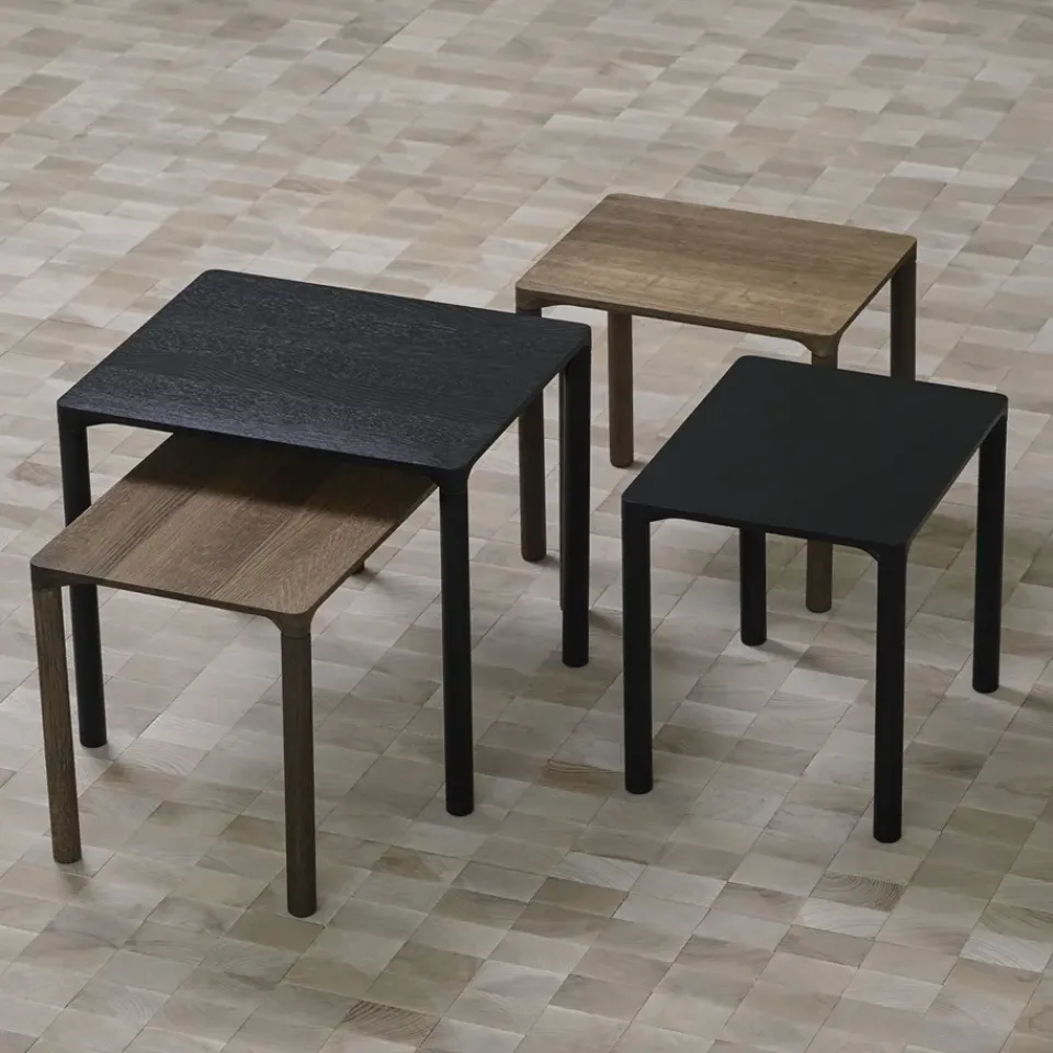 Mesa de centro Piloti 6720, Roble lacado - altura 41 cm*Fredericia Furniture Hot