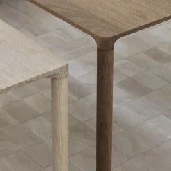 Mesa de centro Piloti 6715, Roble enjabonado - altura 35 cm*Fredericia Furniture Sale
