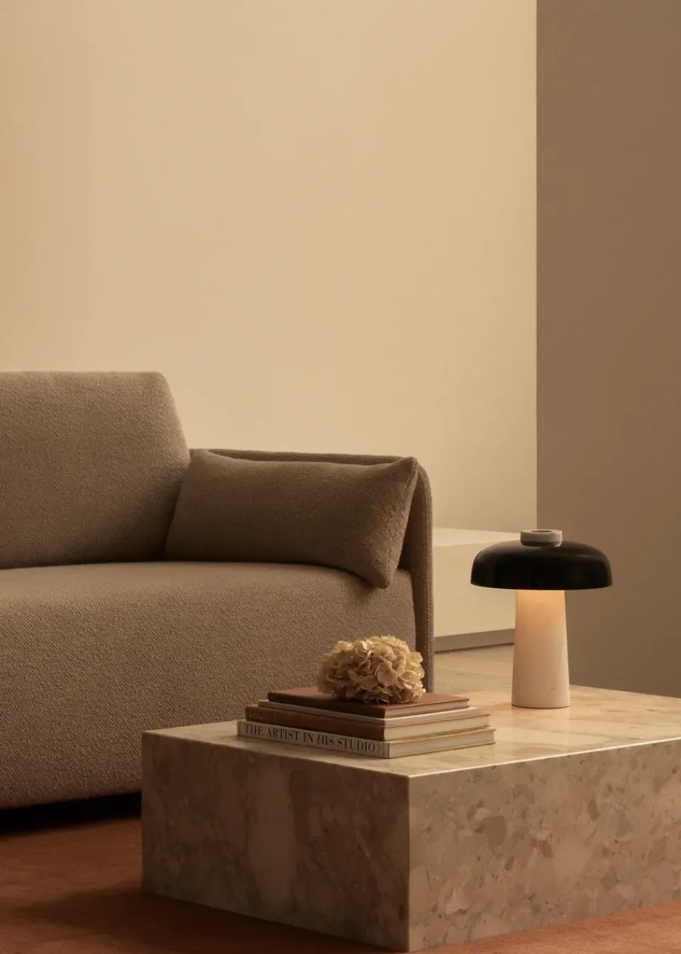 Mesa de centro Plinth, Grey galaxy, low*Audo Copenhagen Sale
