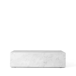 Mesa de centro Plinth, White, low*Audo Copenhagen