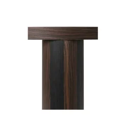 Mesa de centro Post, Oak smoked, large, lines*Ferm Living Hot