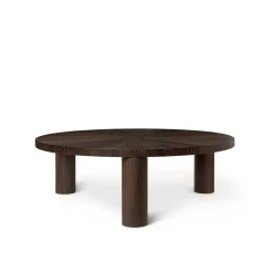 Mesa de centro Post, Oak smoked, large, stars*Ferm Living