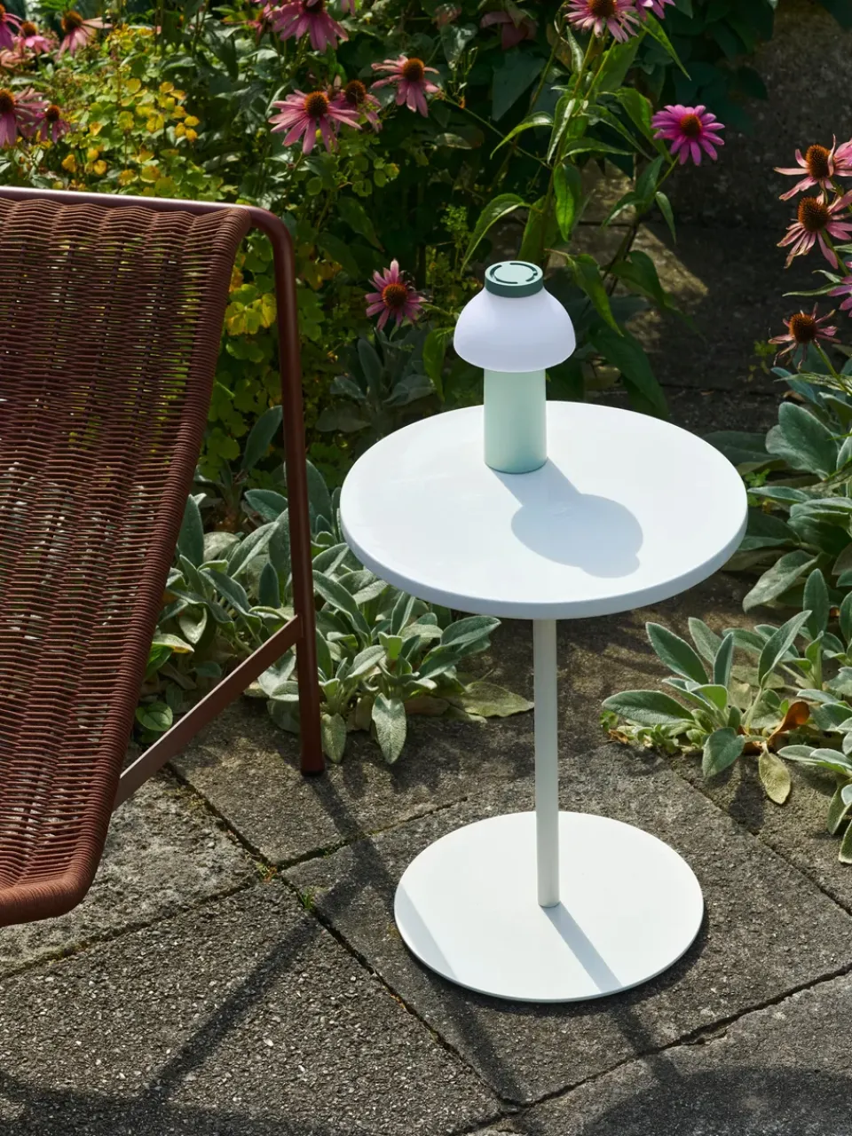 Mesa de centro Pyro Ø45 cm, Eggshell-cream white*HAY Discount
